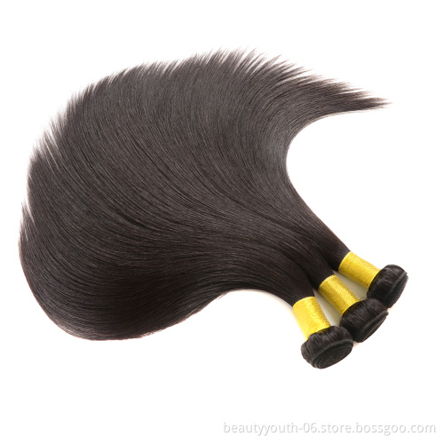 Beauty Youth 12a grade straight cuticle aligned hair from buy now pay later hair weave